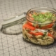 fermented vegetables in jar